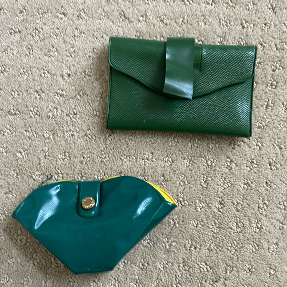 Vintage Girl Scout sewing kit and wallet